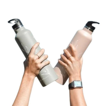 Insulated Stainless Steel Drink Bottle - 600ml (Standard Size)